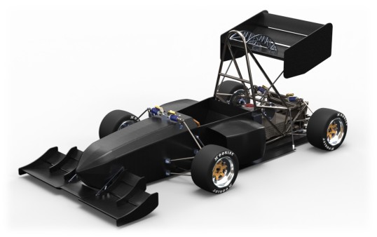 Formula SAE EV CAD model